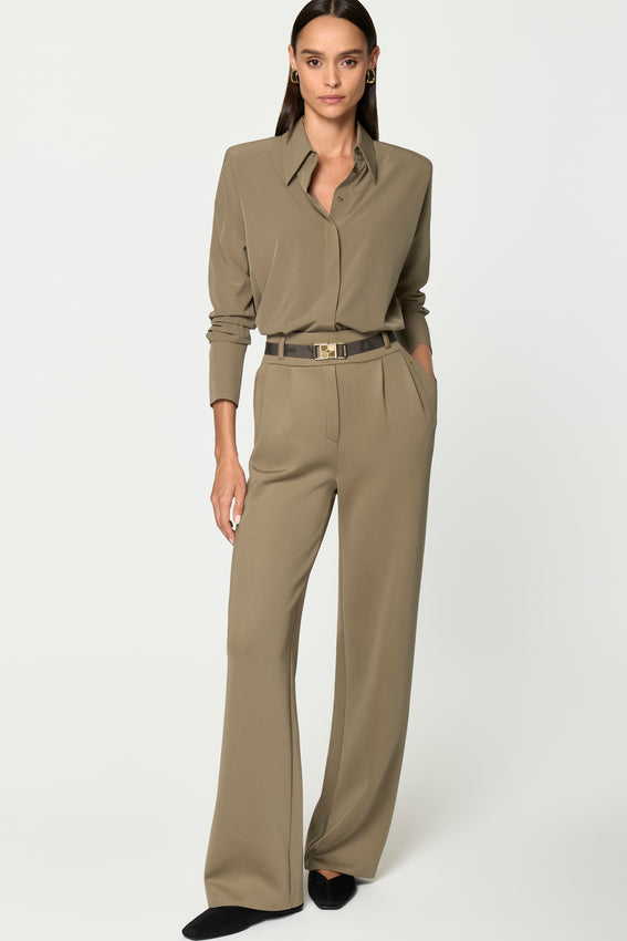 PADRONNE Shirt oliva