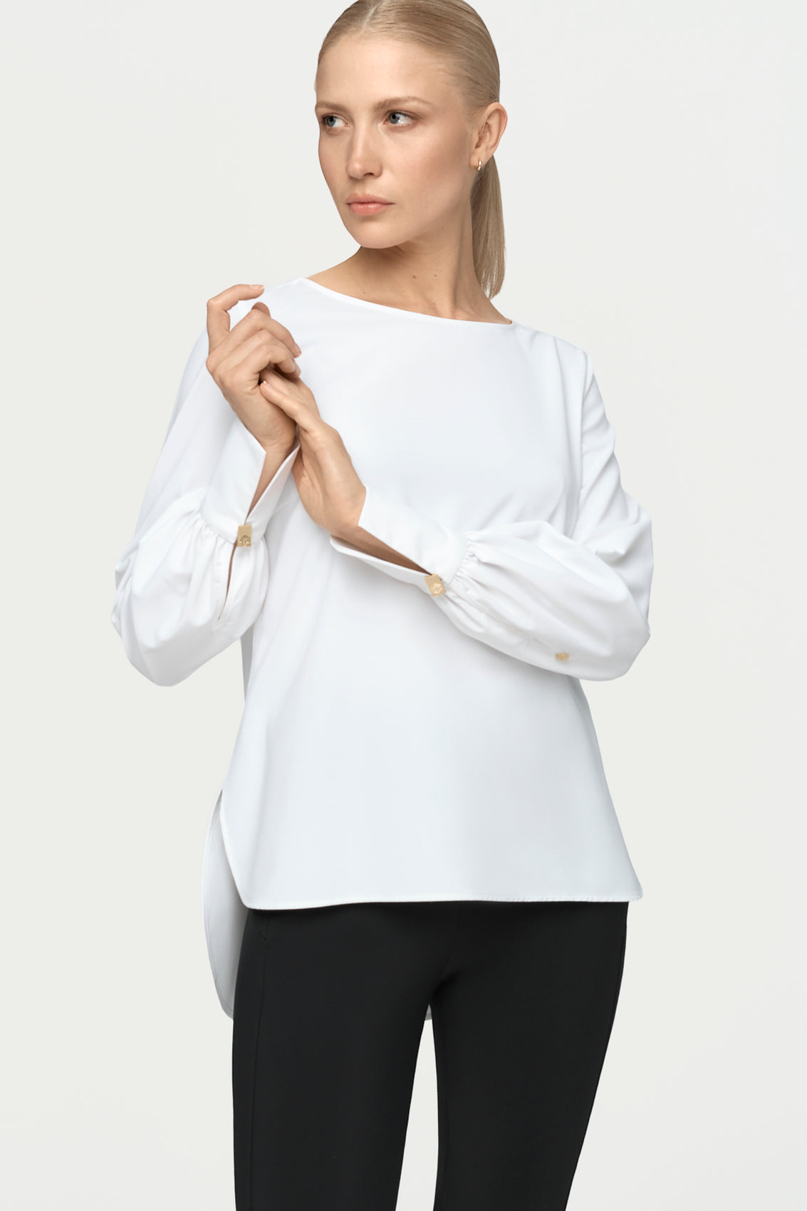 CHERUBIN Bluse weiss
