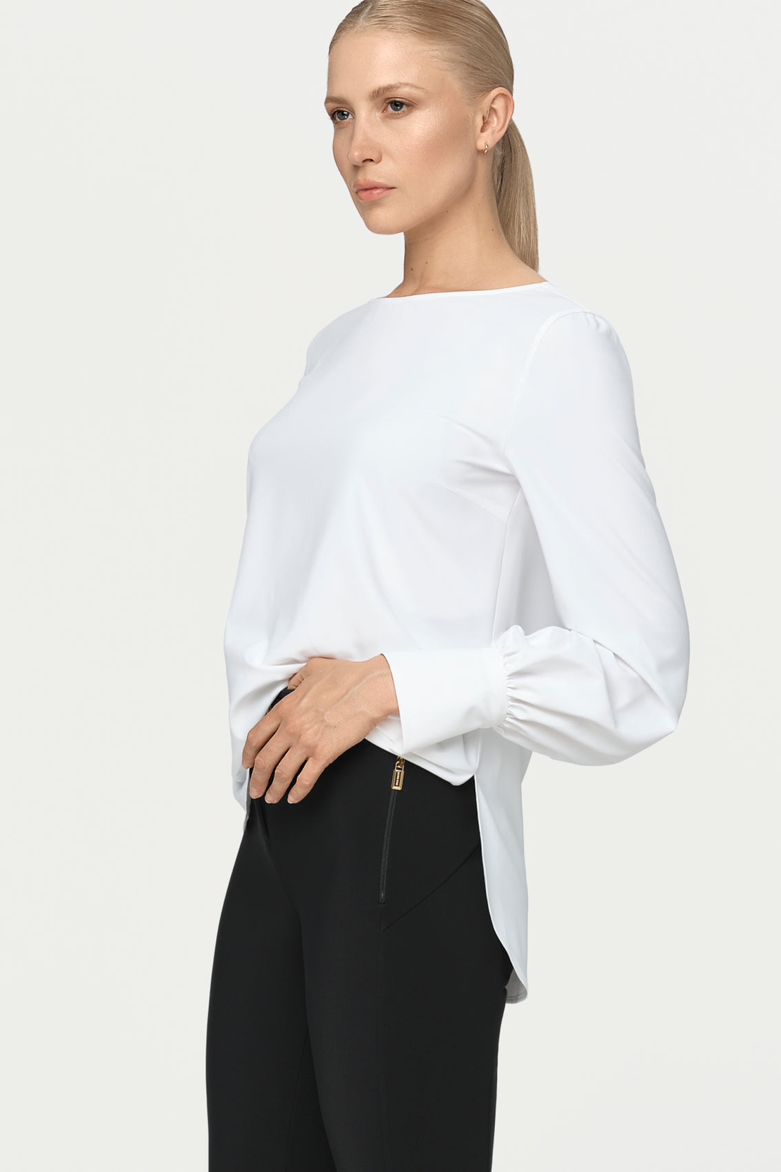 CHERUBIN Bluse weiss