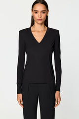 MERENDA Bluse schwarz