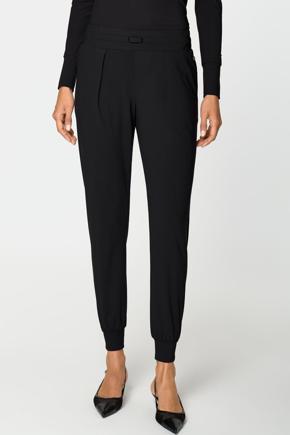 LUXE LÉGER Track Pants black