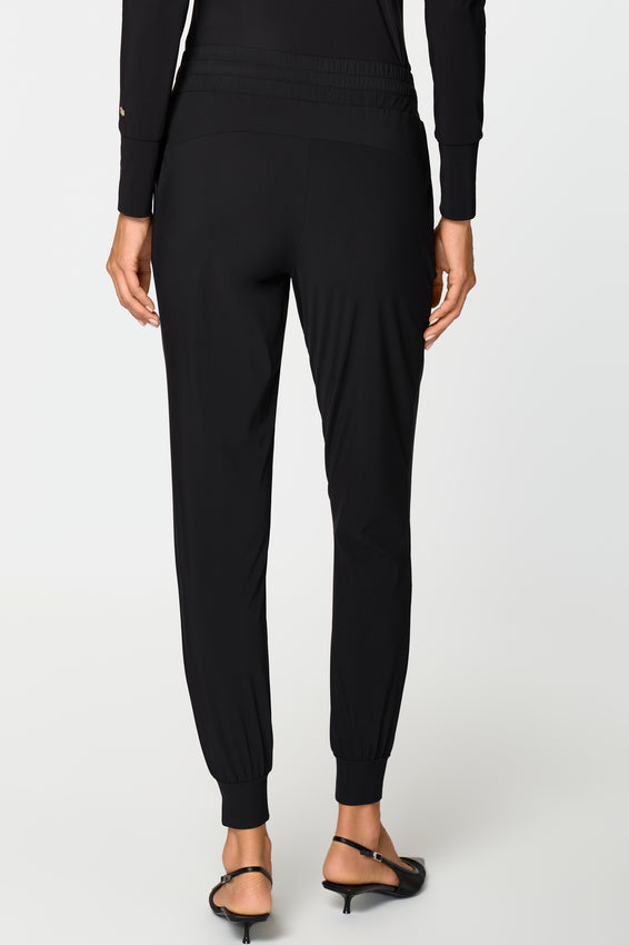 LUXE LÉGER Track Pants black