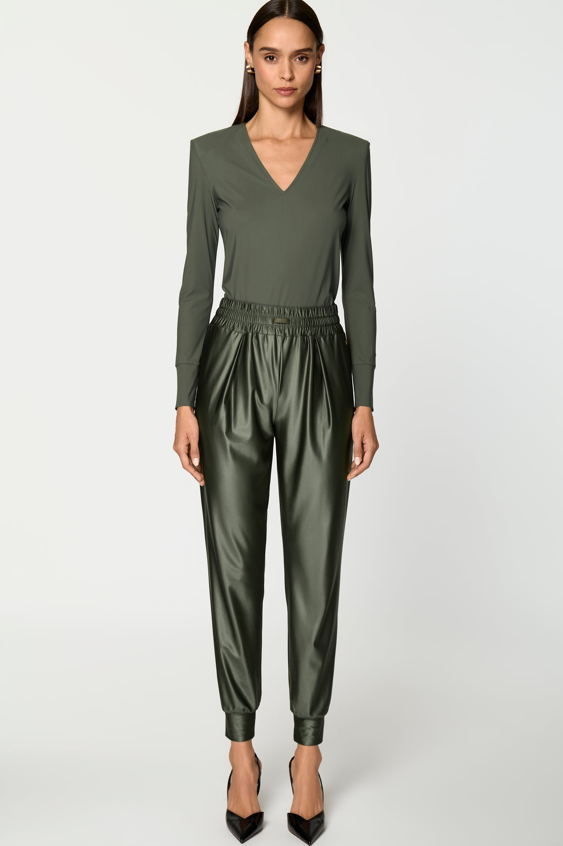 ELESSA Track Pants verde