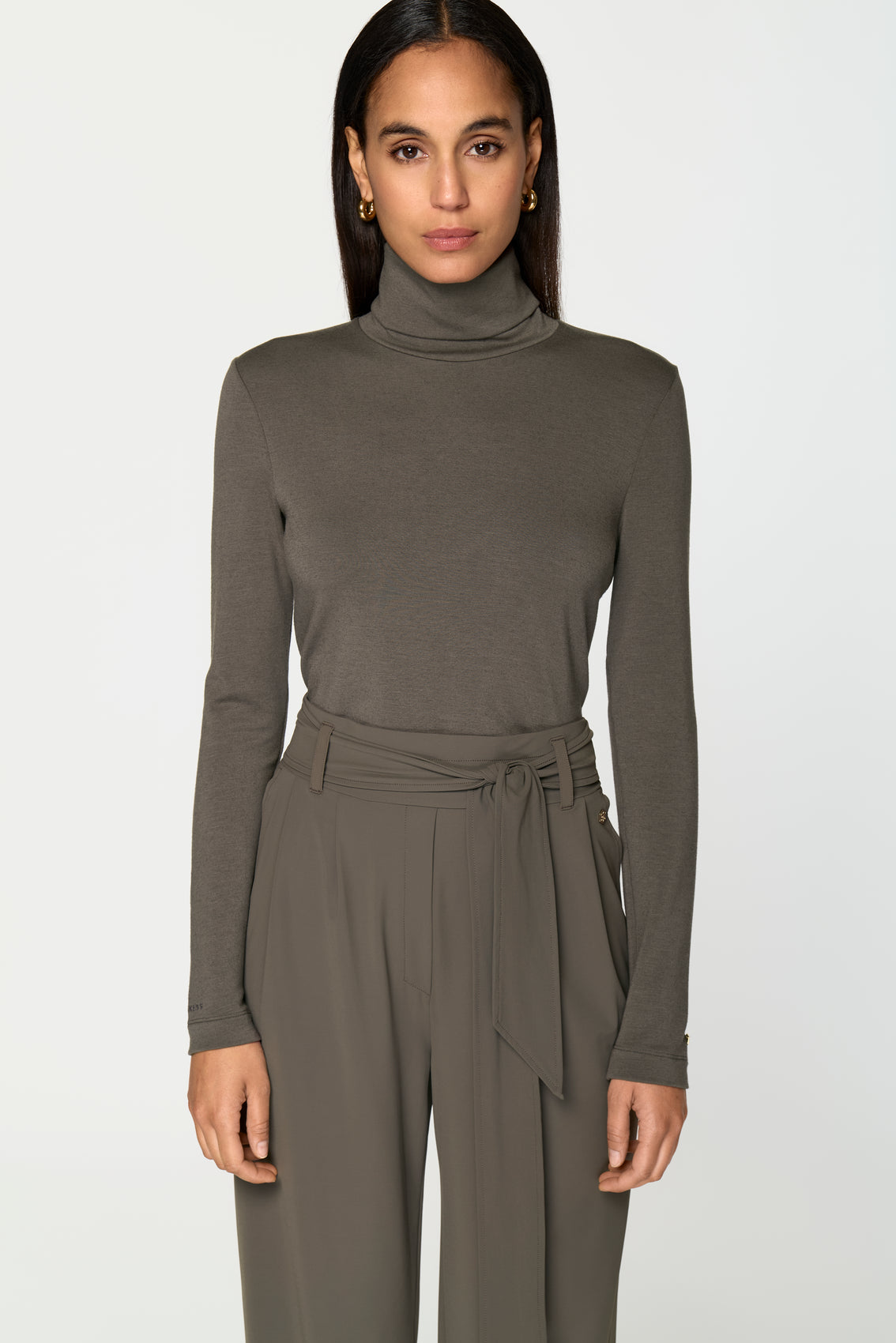 CIRCE Turtleneck Sweater ombre
