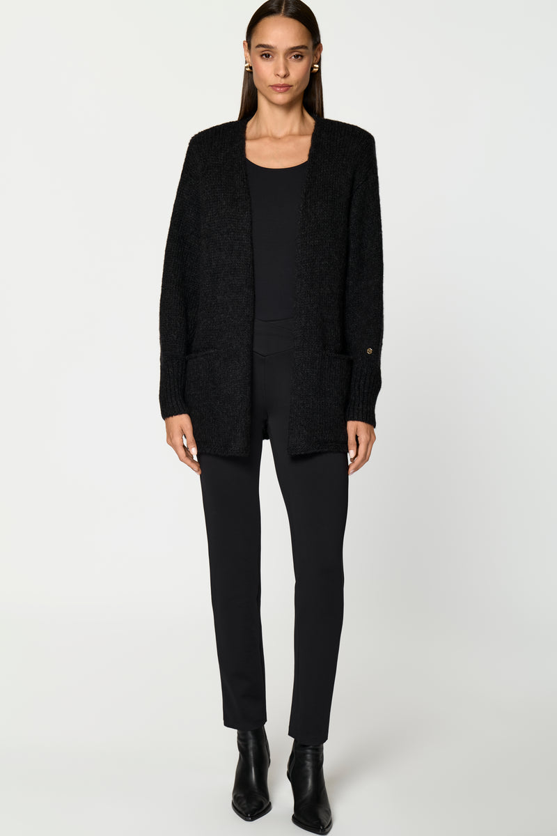 CANOLO Cardigan black - INA KESS International