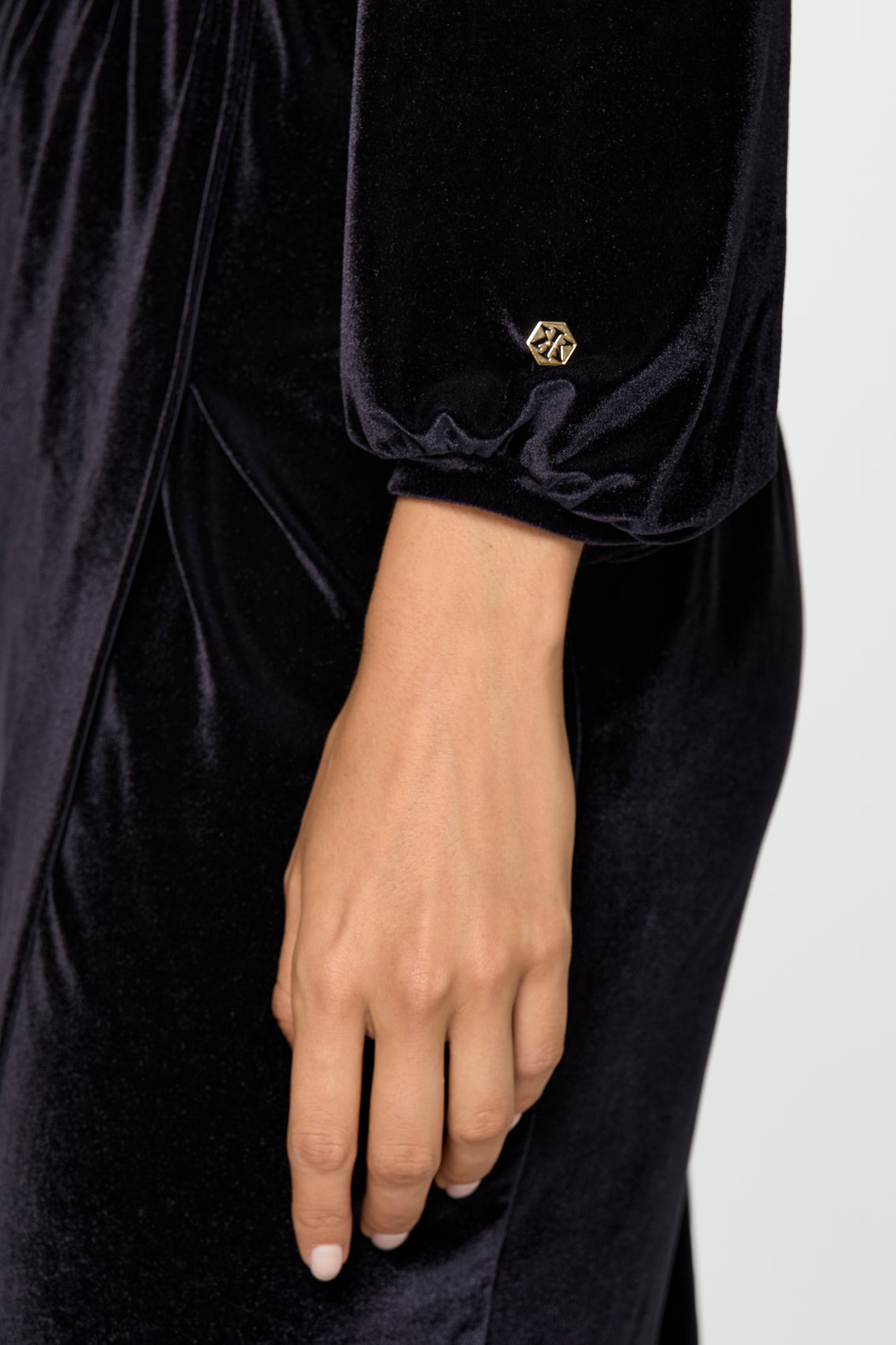 STARLIT Velvet Dress midnight