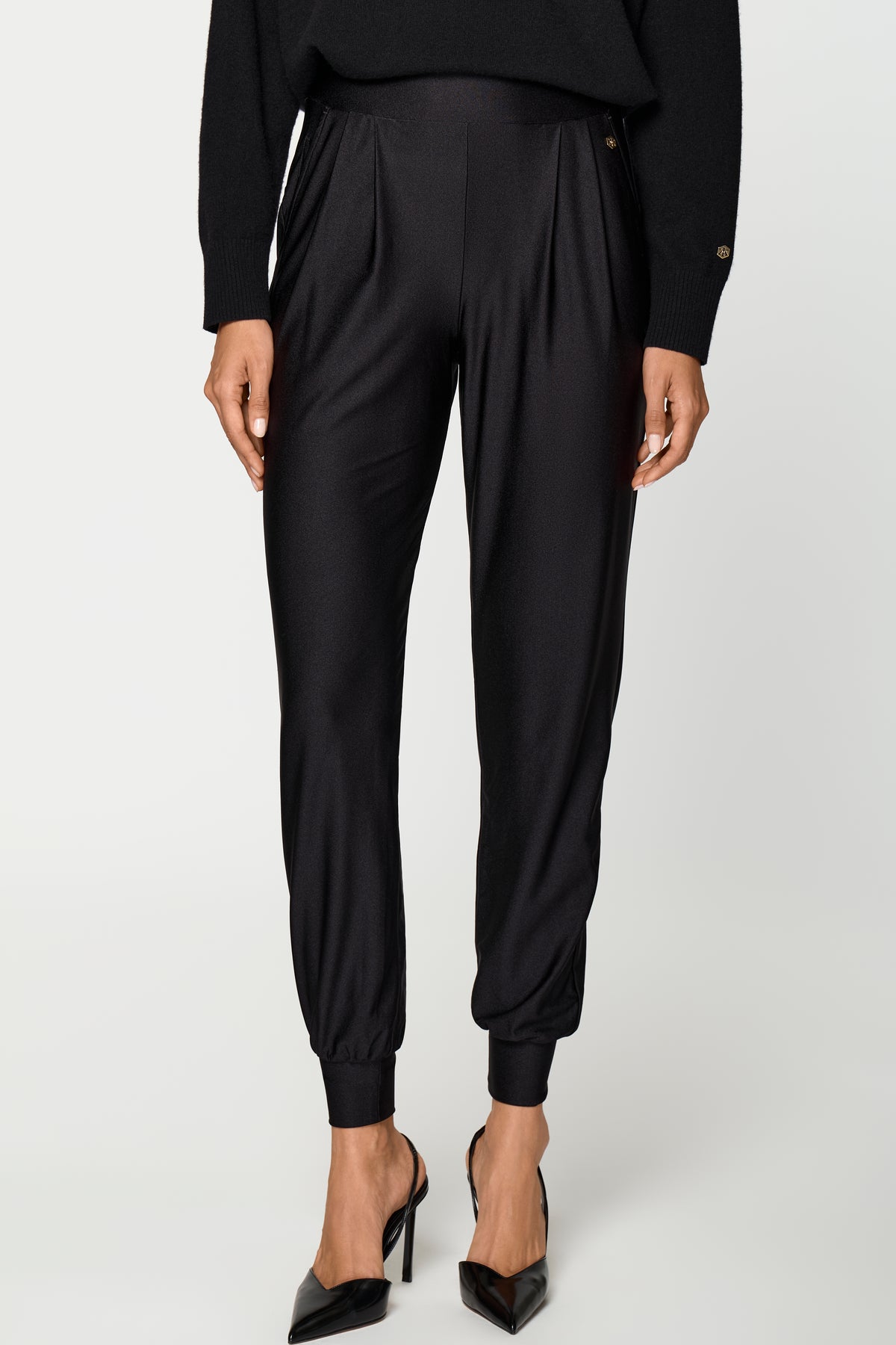 AURA Stretch Pants schwarz
