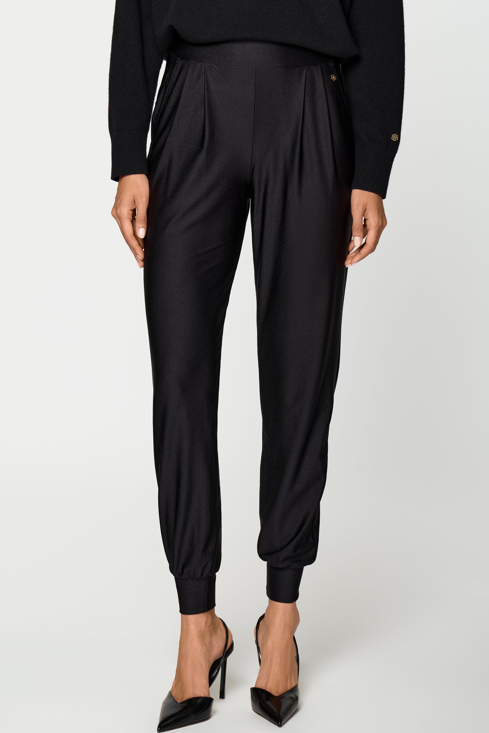 AURA Stretch Pants schwarz
