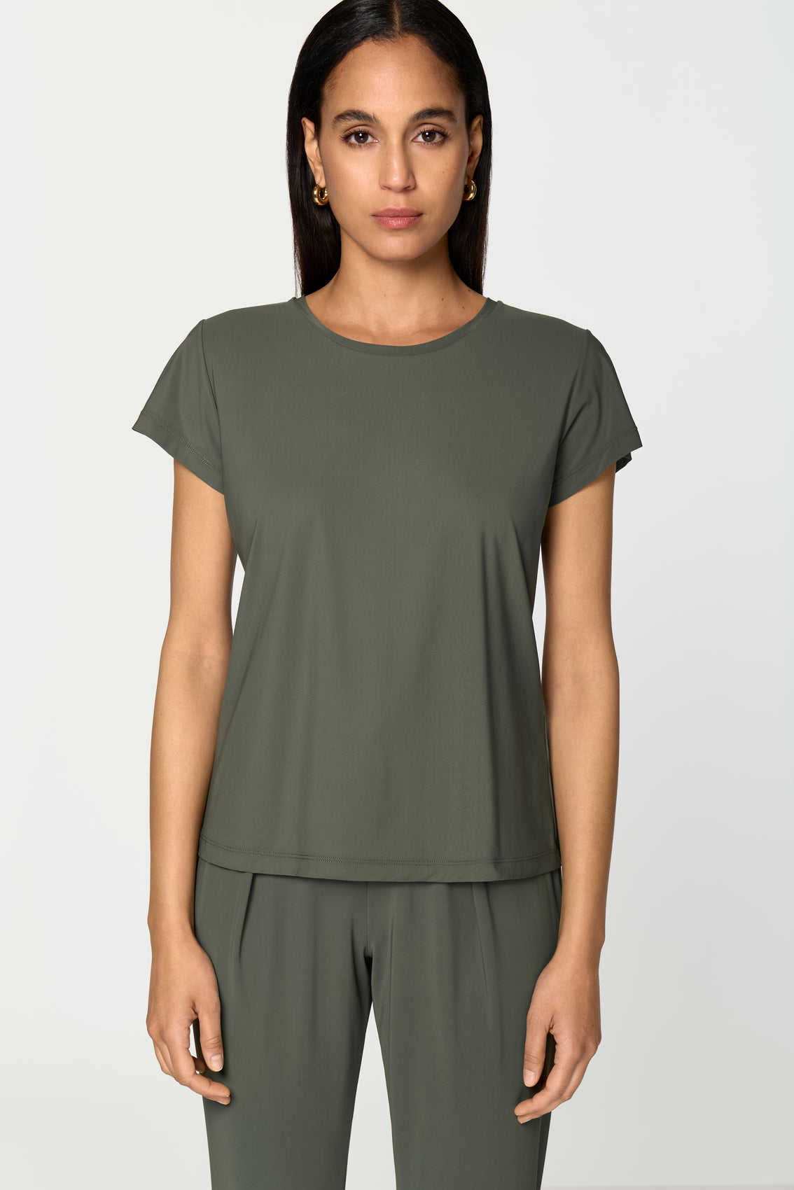 CHER Top verde
