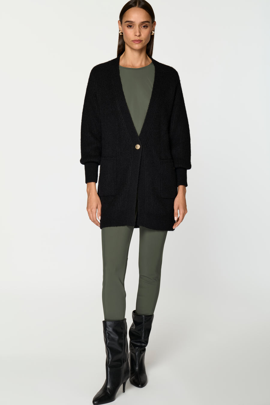 SARIEL Cardigan schwarz