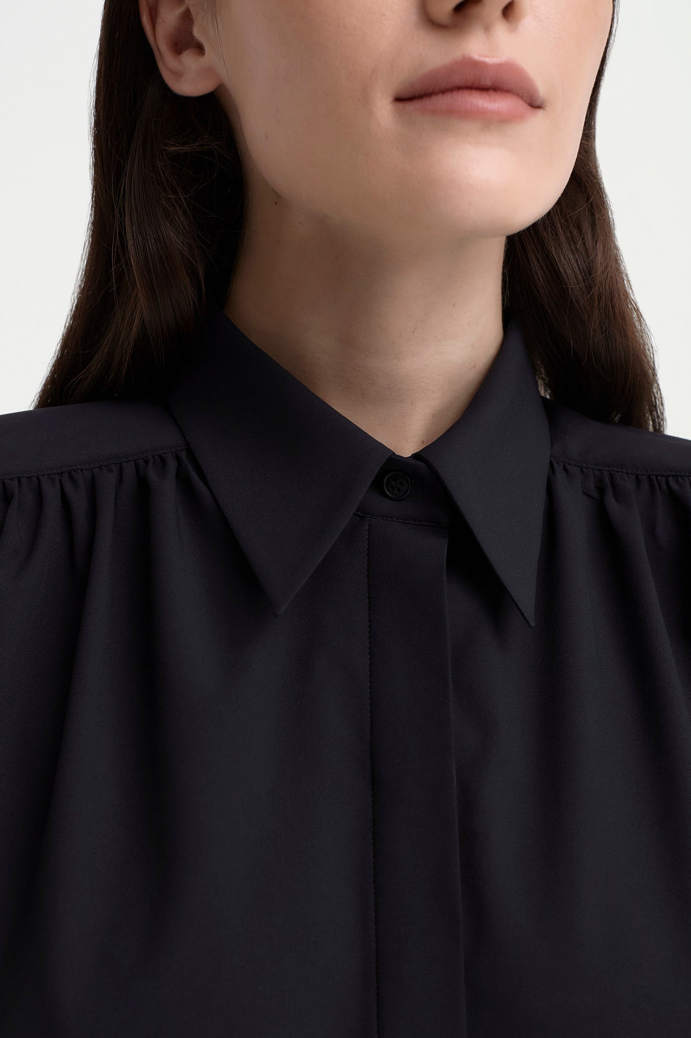 CASETTE Bluse schwarz