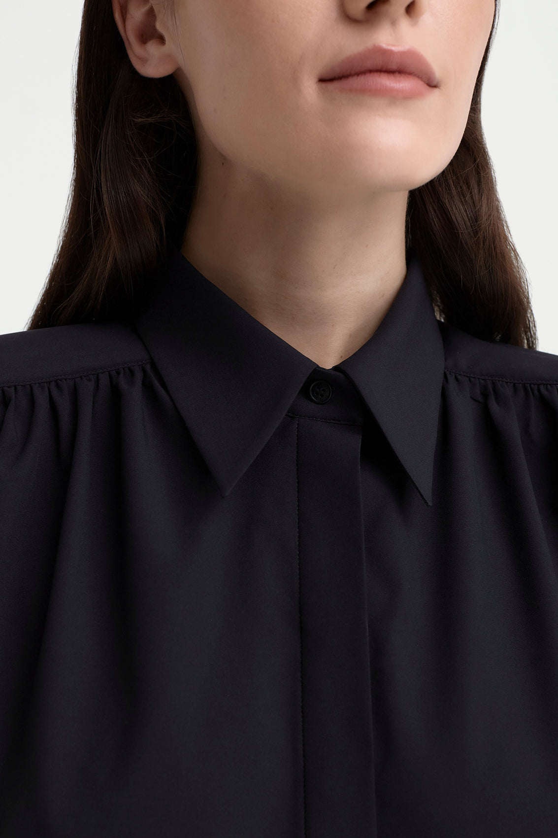 CASETTE Bluse schwarz