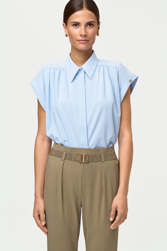 CASETTE Bluse chambray