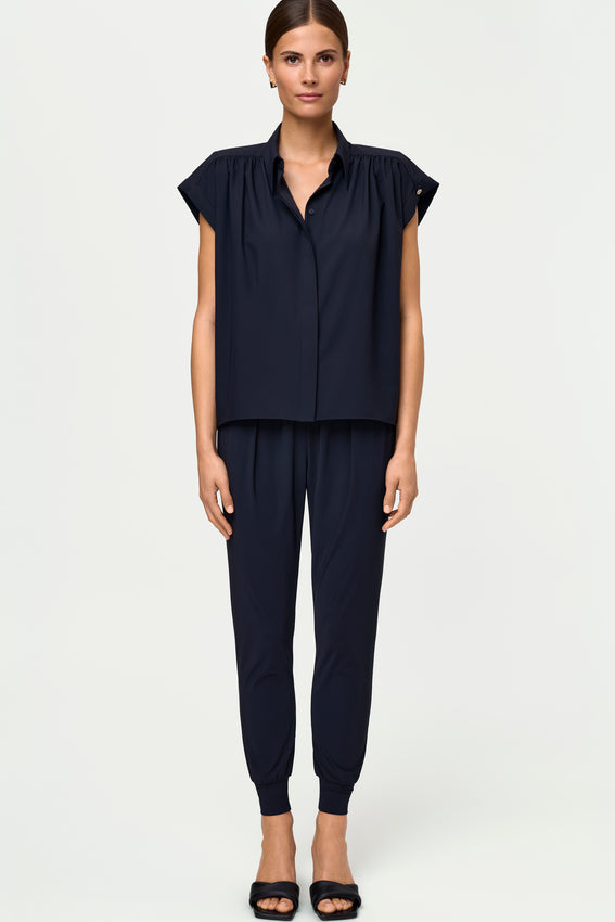 CASETTE Bluse deep navy