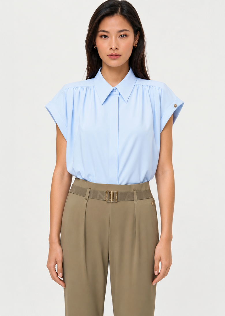 CASETTE Blouse chambray