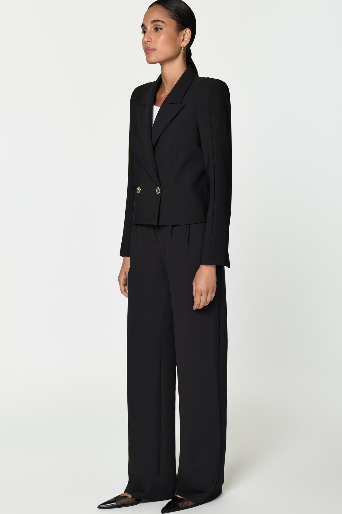 TROINA Stretch Blazer black