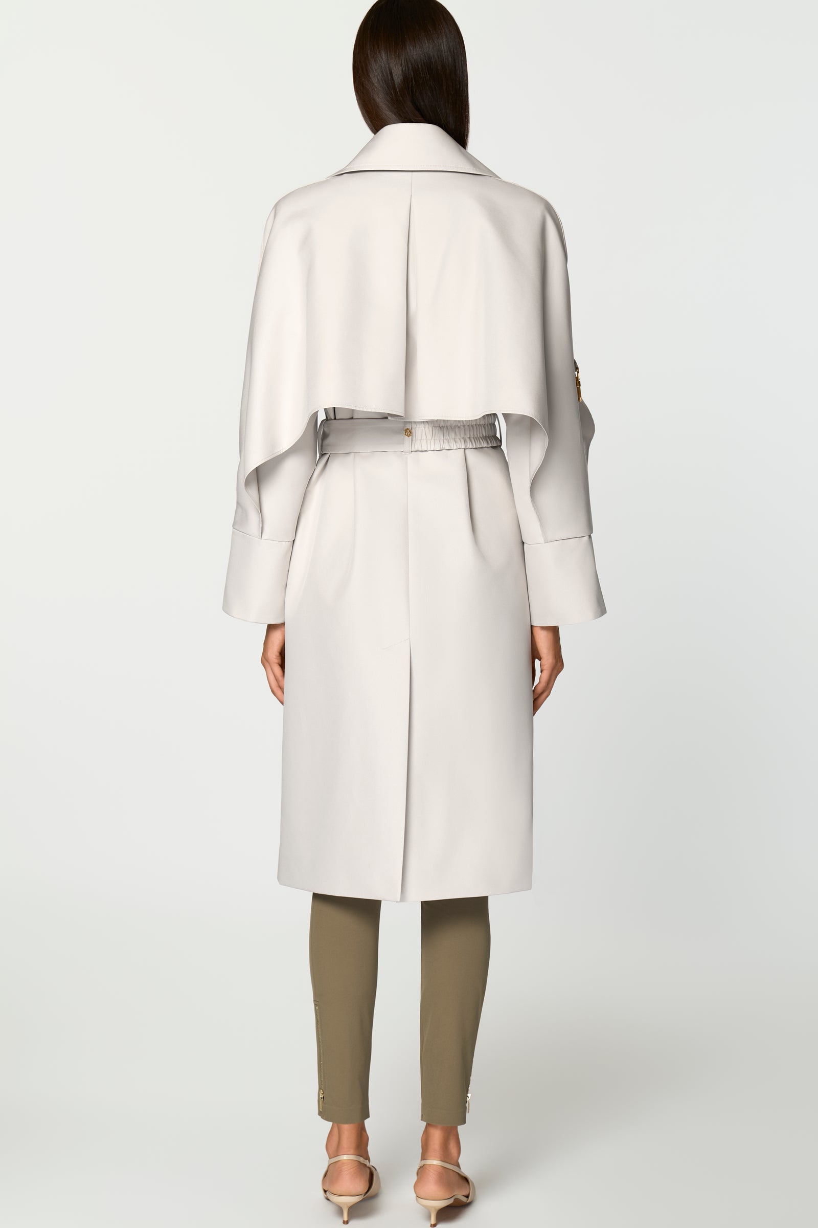 TESTARO Trench Coat noce