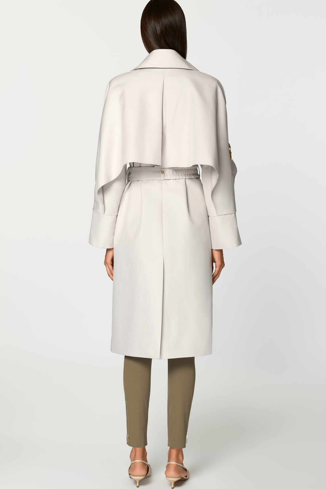 TESTARO Trench Coat noce