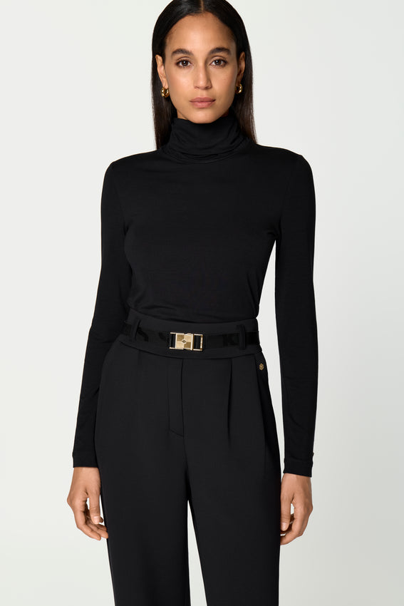 ERES Turtleneck Top black