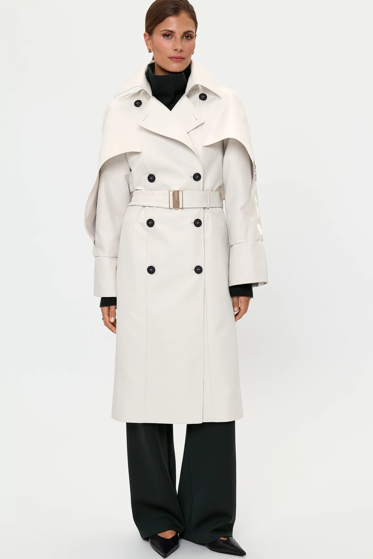TESTARO Trench Coat noce