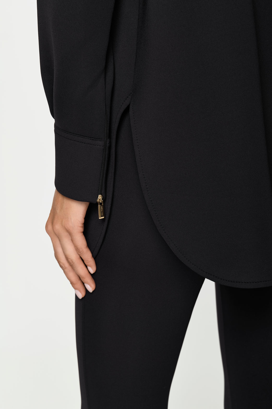ERICE Shirt Jacket black