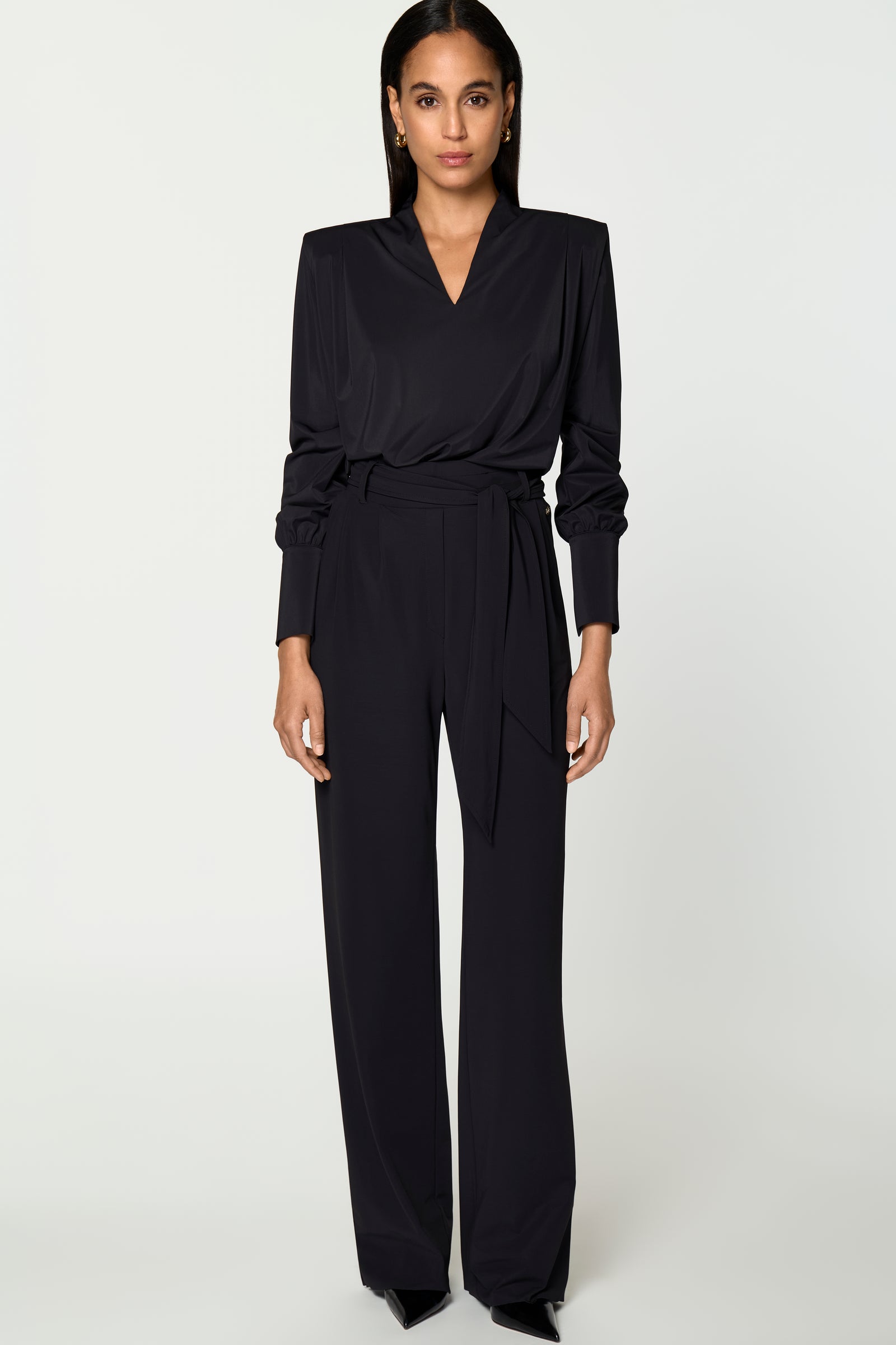 BISCARI Bluse schwarz