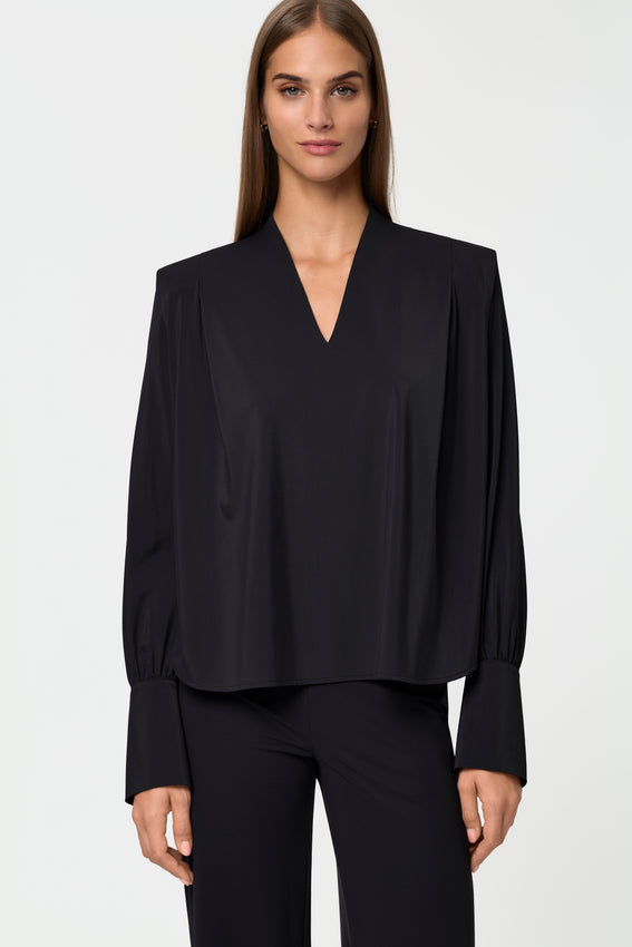 BISCARI Blouse black