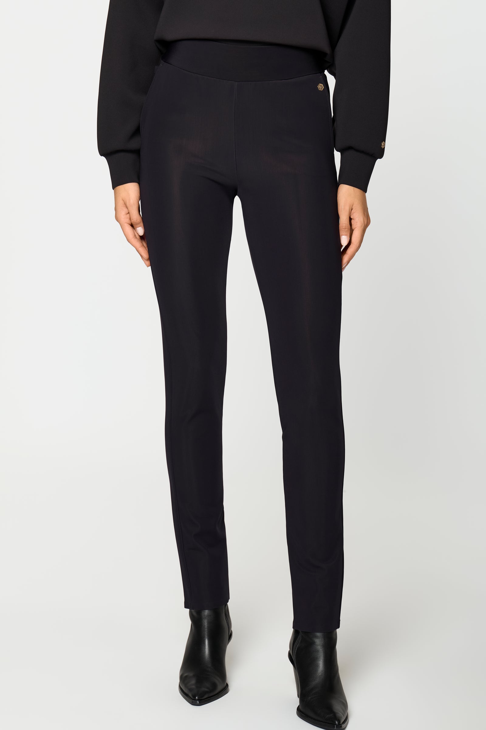 WINDBLOCKER Stretch Hose schwarz