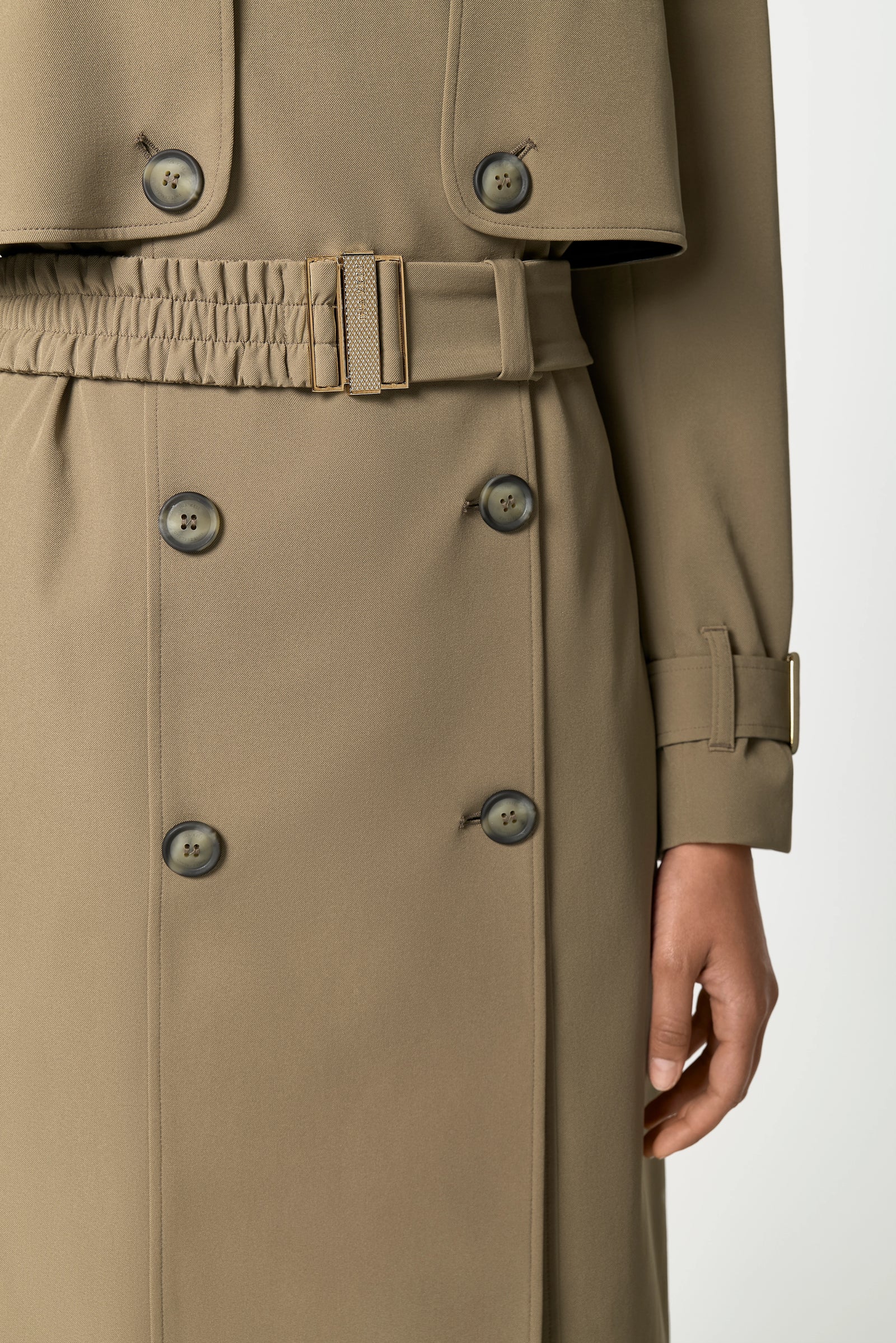 CORLEON Trench Coat oliva