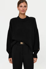 AMURI Cashmere Sweater black