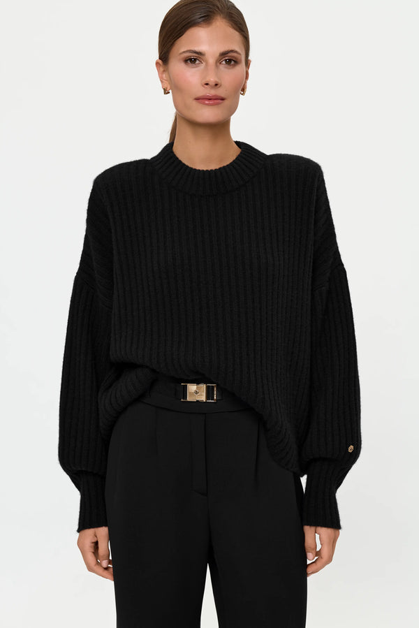 AMURI Cashmere Sweater black