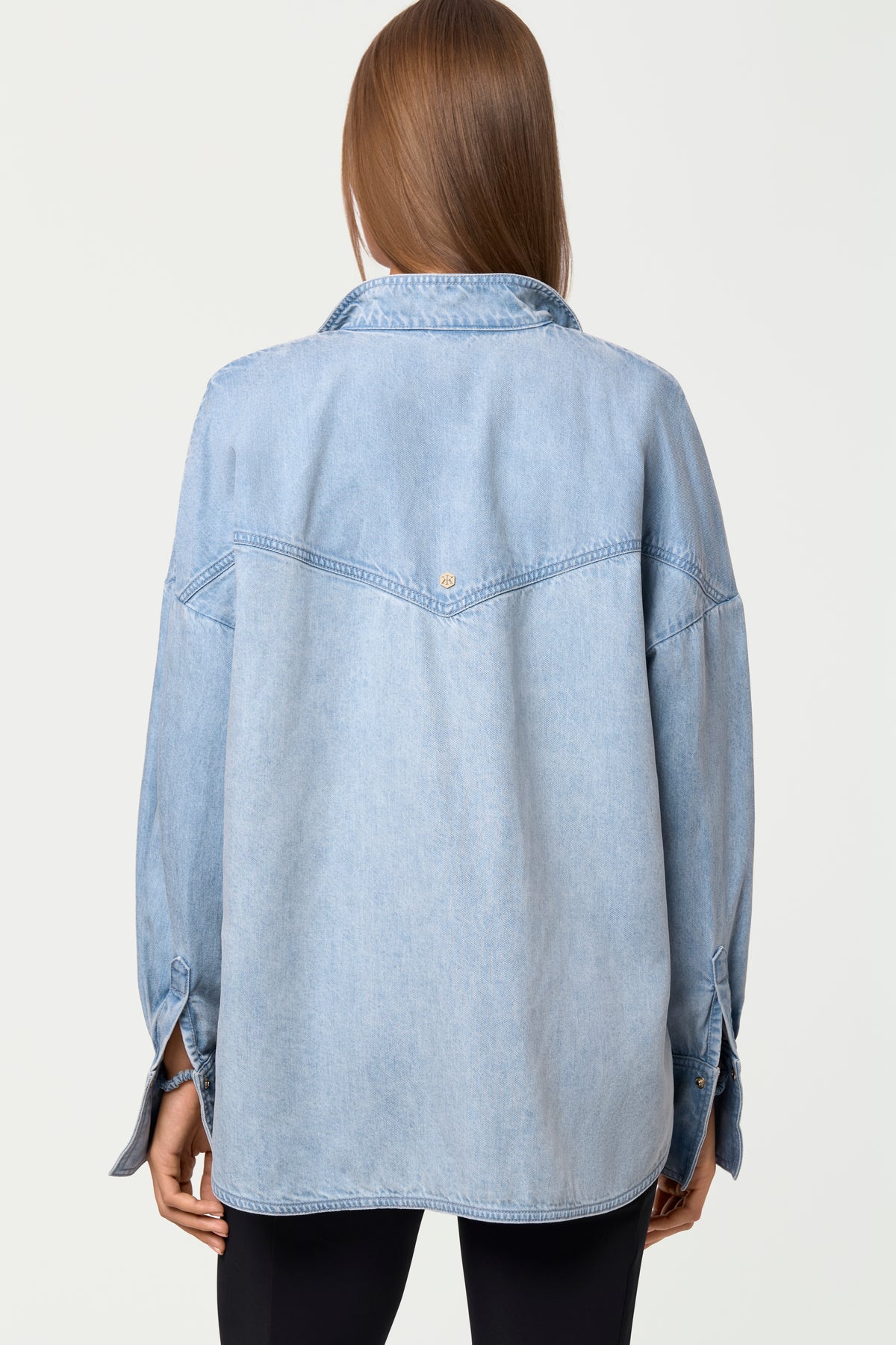 SICI Denim Shacket chambray