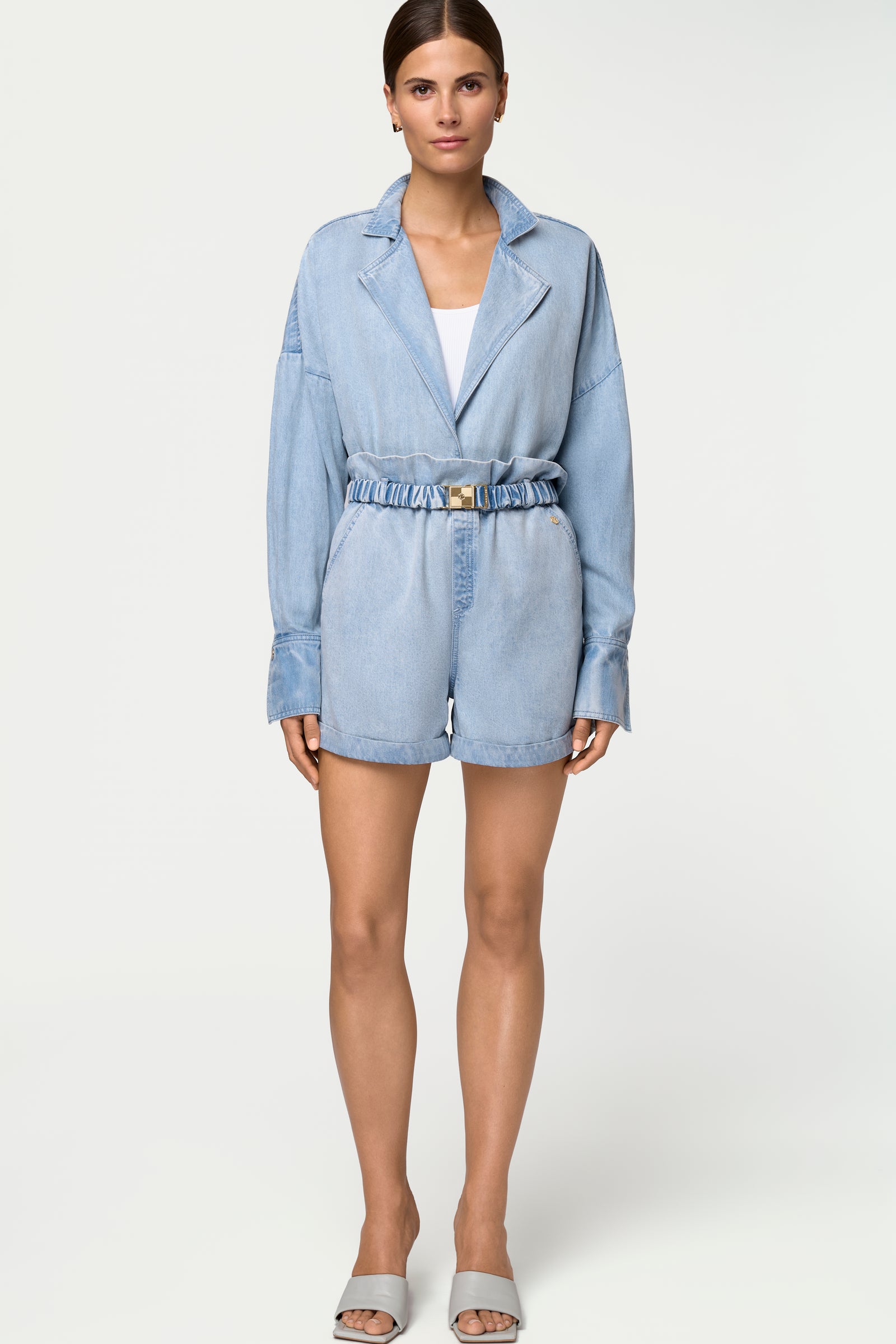 TRIPANI Denim Shorts chambray