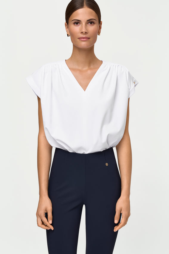 NEROLI Bluse weiss