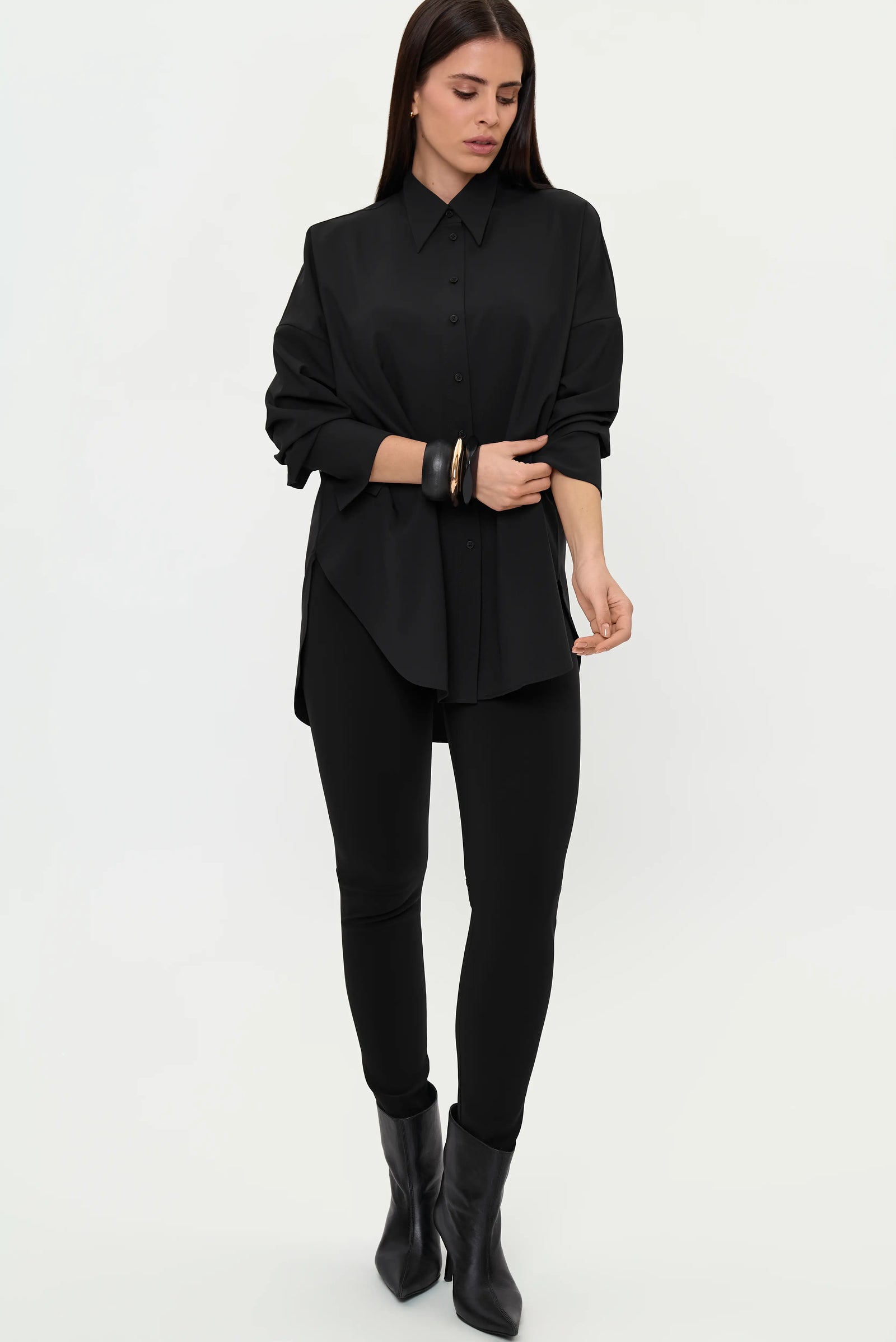 MARASAL Stretch Shirt black