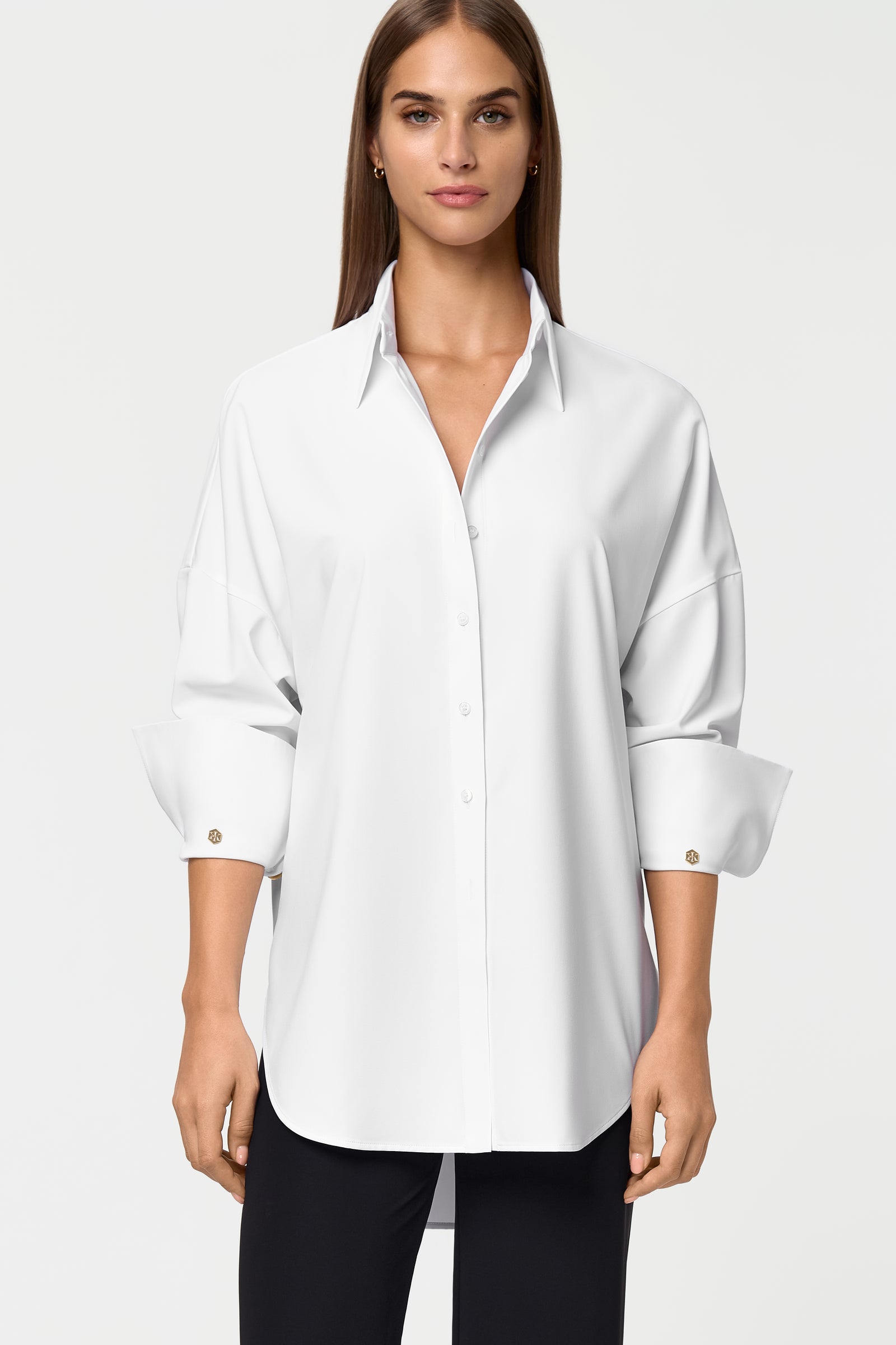 MARASAL Stretch Shirt white
