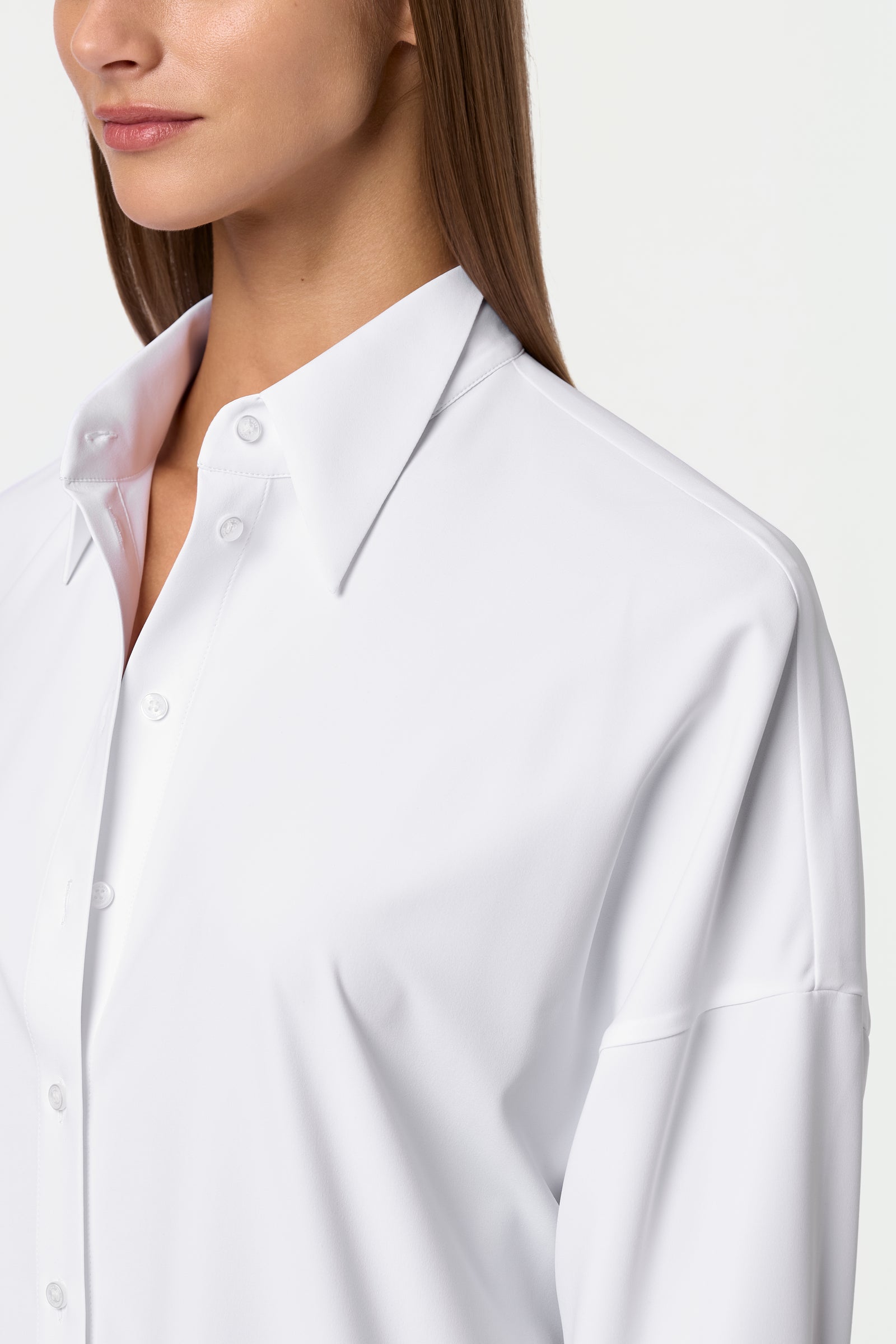 MARASAL Stretch Shirt white