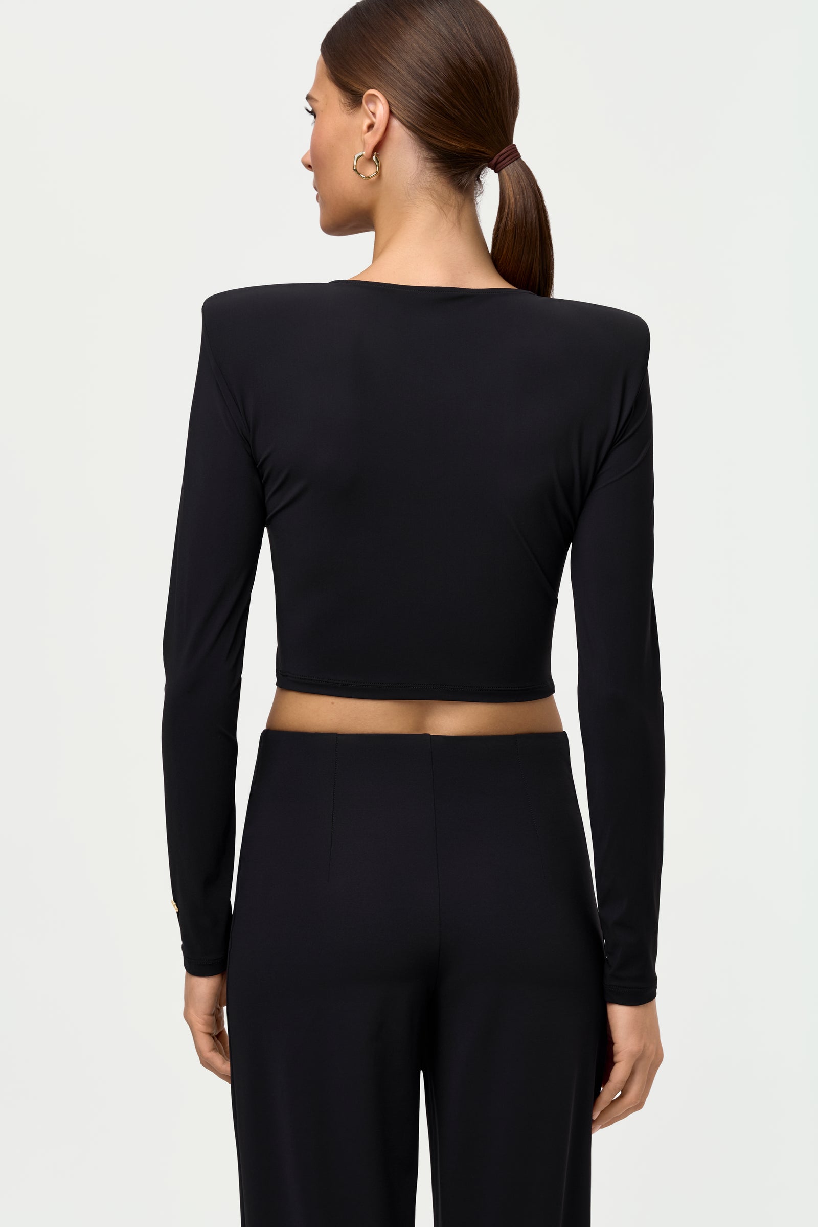 FIAMA Crop Top black