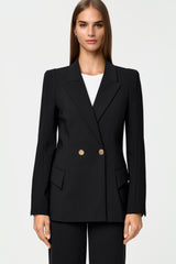 CESARINA Stretch Blazer black
