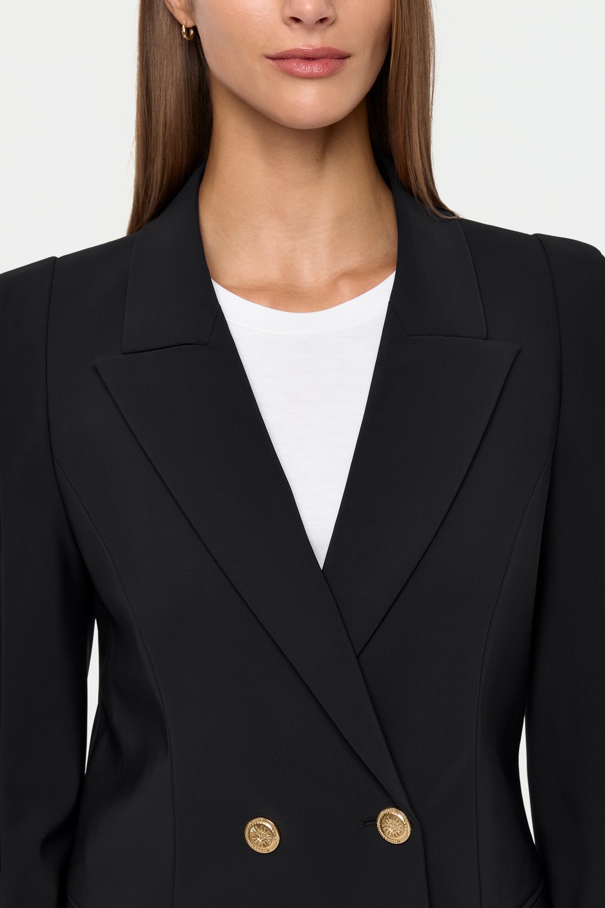 CESARINA Stretch Blazer black