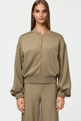 SABIA Cardigan oliva