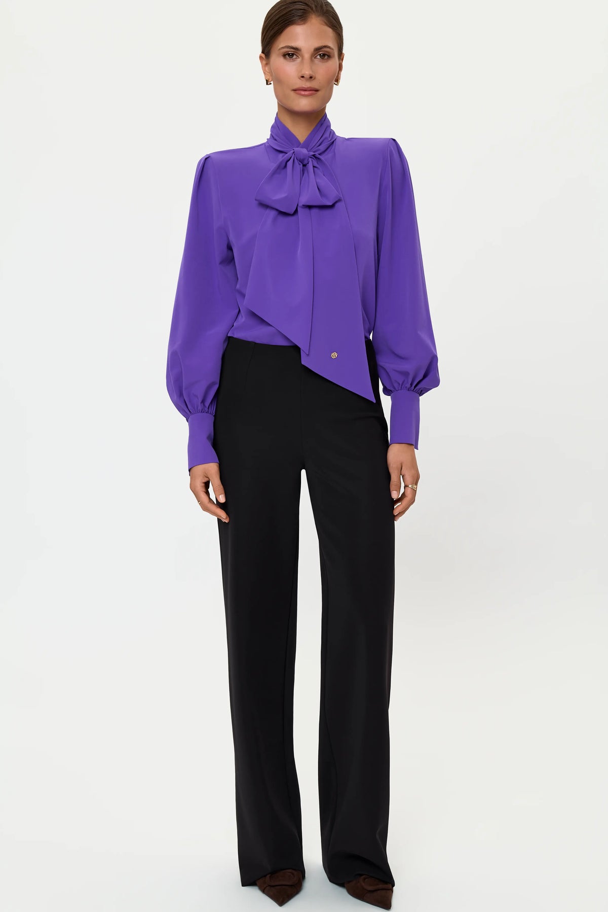 ENIGMA Stretch Bluse mystic