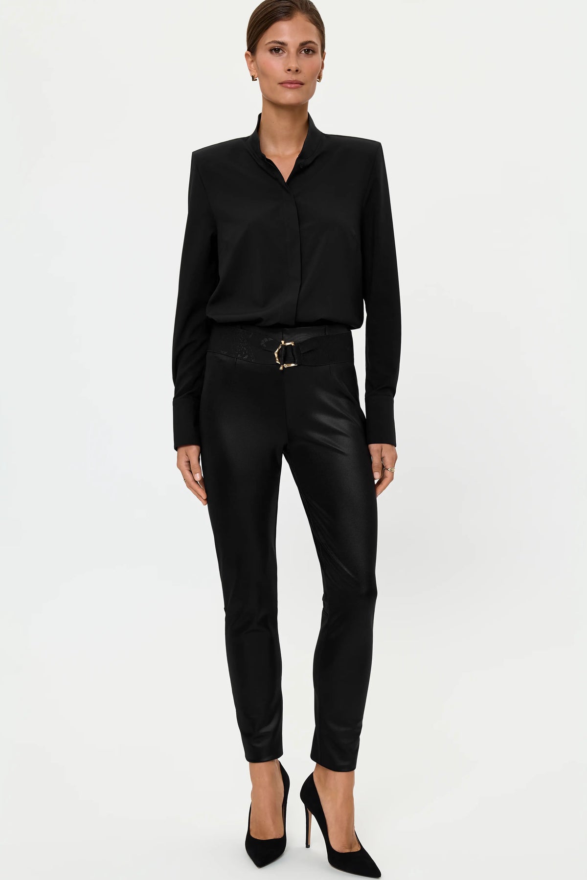 ELLA SHINES Stretch Pants black