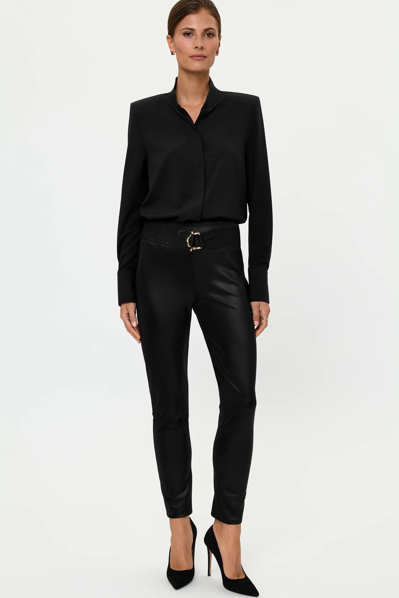 ELLA SHINES Stretch Pants black