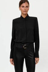 LEONTA Shirt black