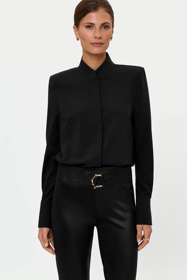 LEONTA Shirt black
