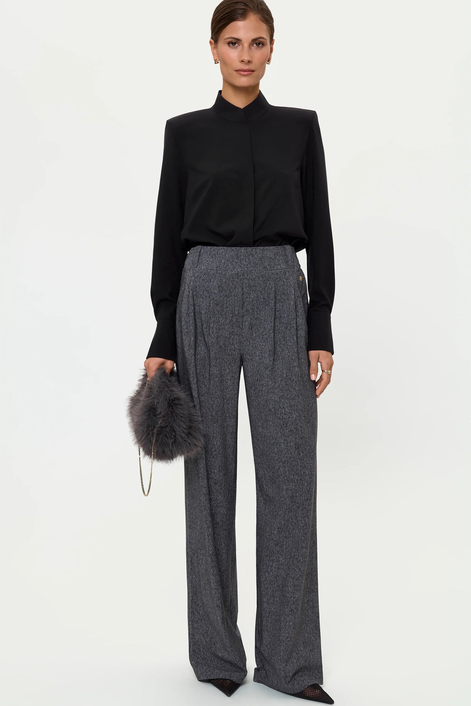GEORGIANA Stretch Hose mica