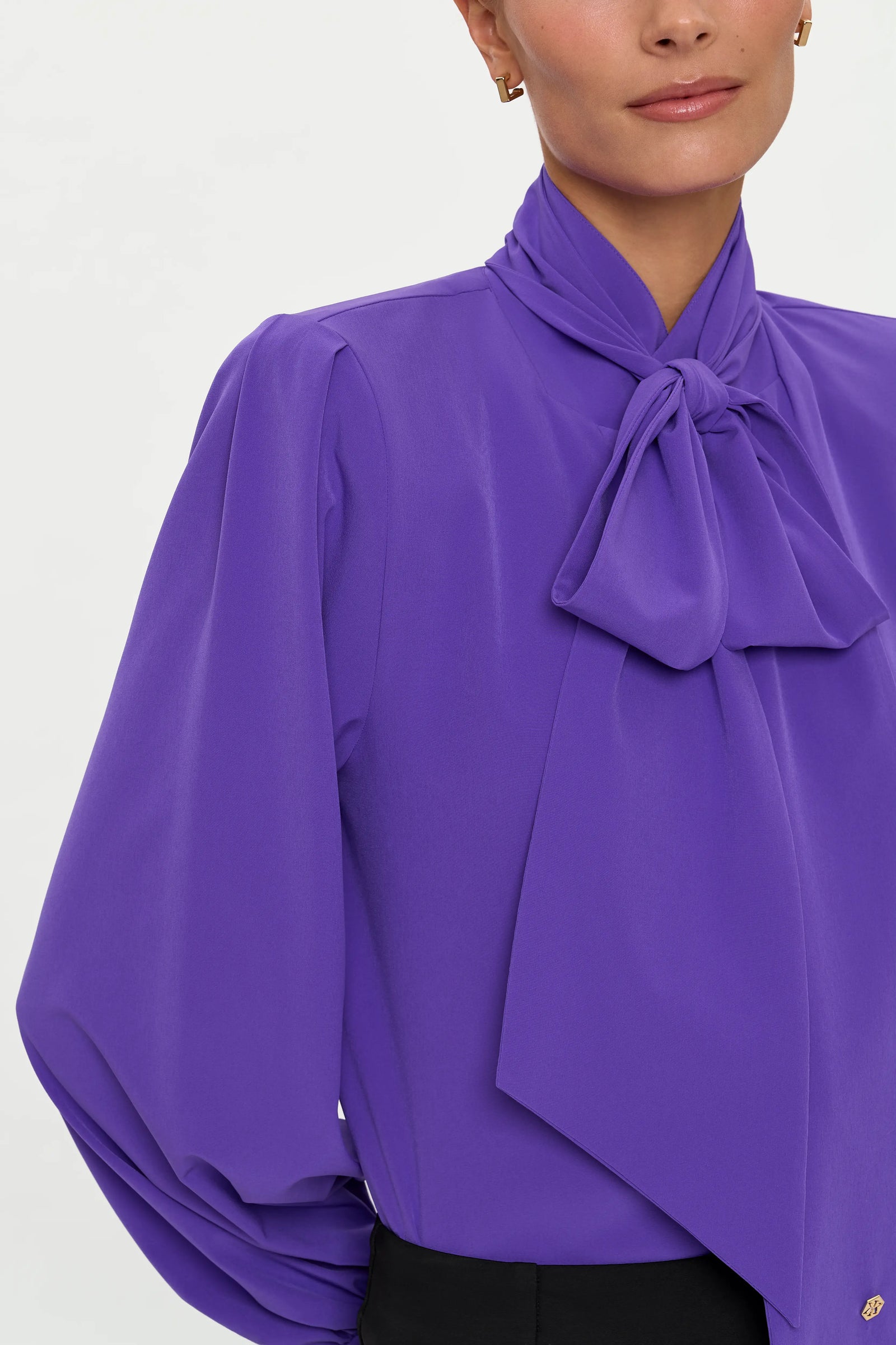 ENIGMA Stretch Bluse mystic