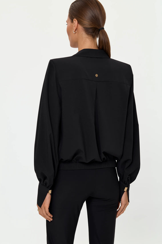 VENTA Stretch Shirt black