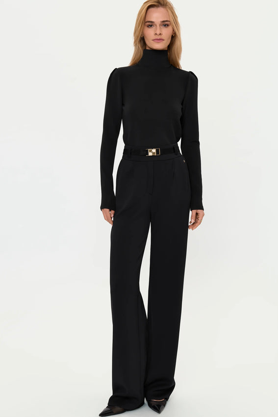  LYNNIC Highneck Top schwarz